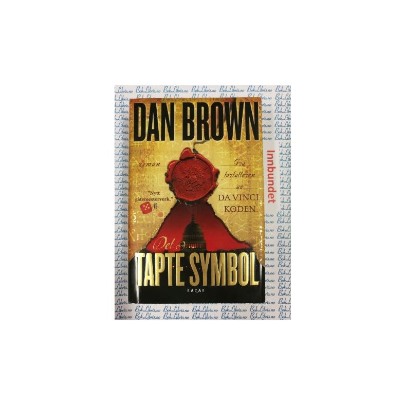 Dan Brown - Tapte symbol (Innbundet)