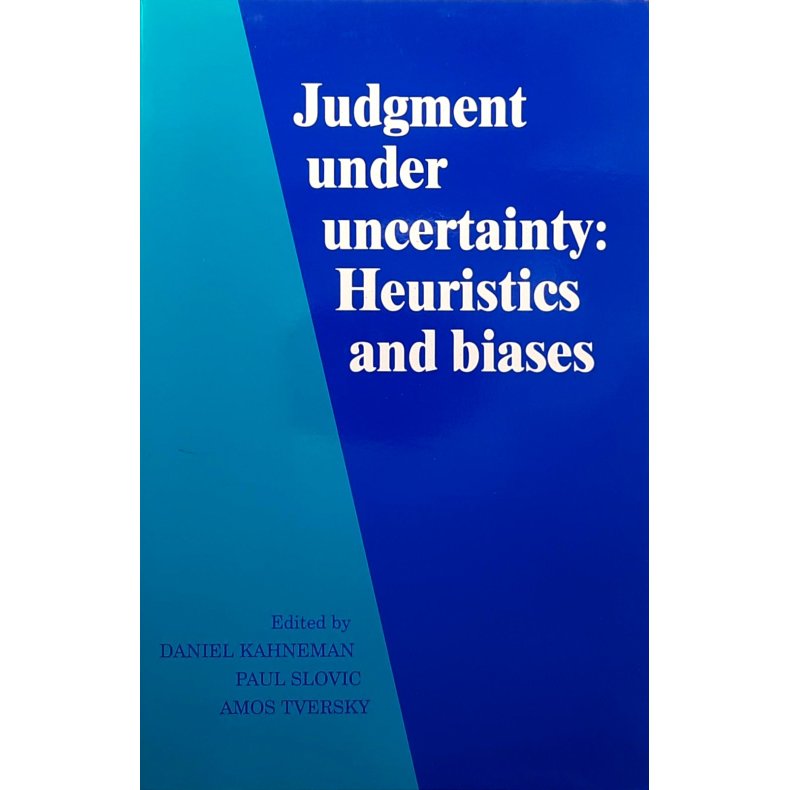 Daniel Kahneman (Red.) m. fl. - Judgment Under Uncertainty: Heuristics and Biases (Heftet)