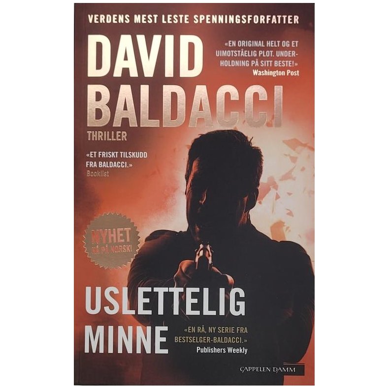 David Baldacci - Uslettelig minne - Heftet