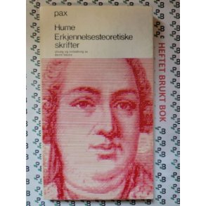 David Hume - Erkjennelsesteoretiske skrifter