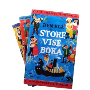 Den bl� store viseboka, Den r�de store viseboka, Den gule store viseboka