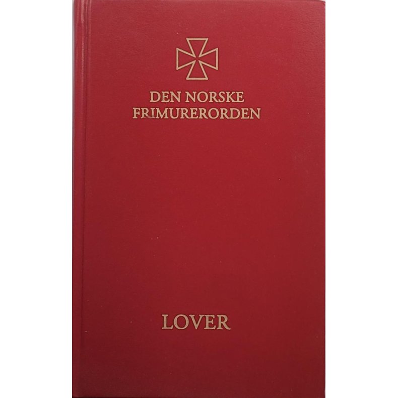 Den norske Frimurerorden - Lover