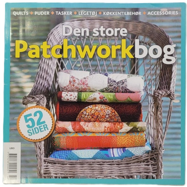 Den store Patchworkbog (Heftet)