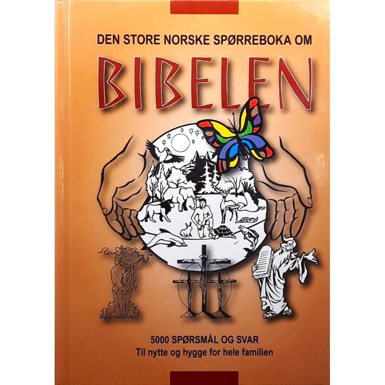 Den store norske sp�rreboka om Bibelen - Bruktbok - Innbundet