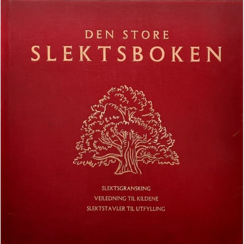 Den store slektsboken (Innbundet)
