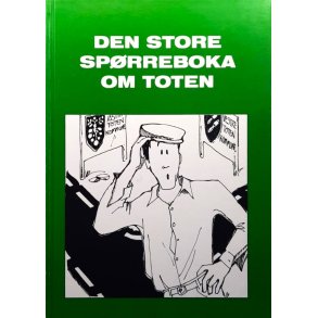 Den store sp�rreboka om Toten - Bruktbok - Innbundet 