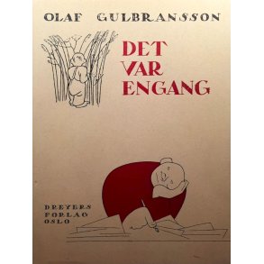 Det var engang - Olaf Gulbransson - Bruktbok - Innbundet
