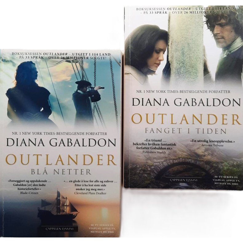 Diana Gabaldon - Outlander - Bl netter og Fanget i tiden (Nr. 4 og 5)