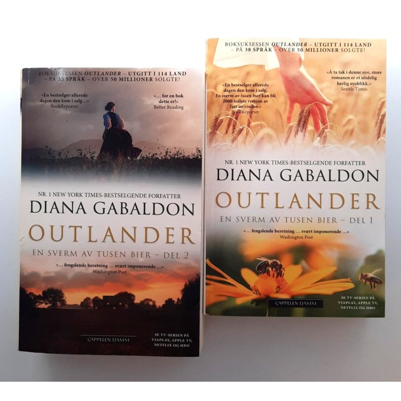 Diana Gabaldon - Outlander - En sverm av tusen bier - Del 1 og 2 (Nr. 16 og 17)