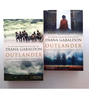 Diana Gabaldon - Outlander - Skrevet med mitt hjertes blod - Del 1 og 2 (Nr. 14 og 15)