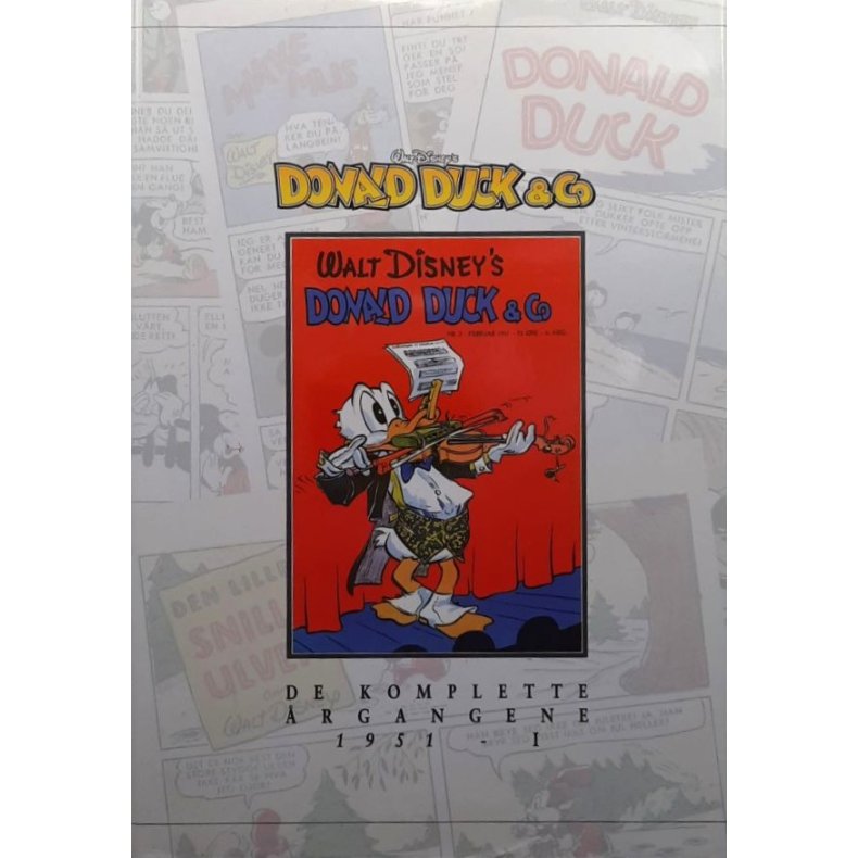 Donald Duck &amp; Co De komplette �rgangene 1951 - Del 1 (Innbundet)