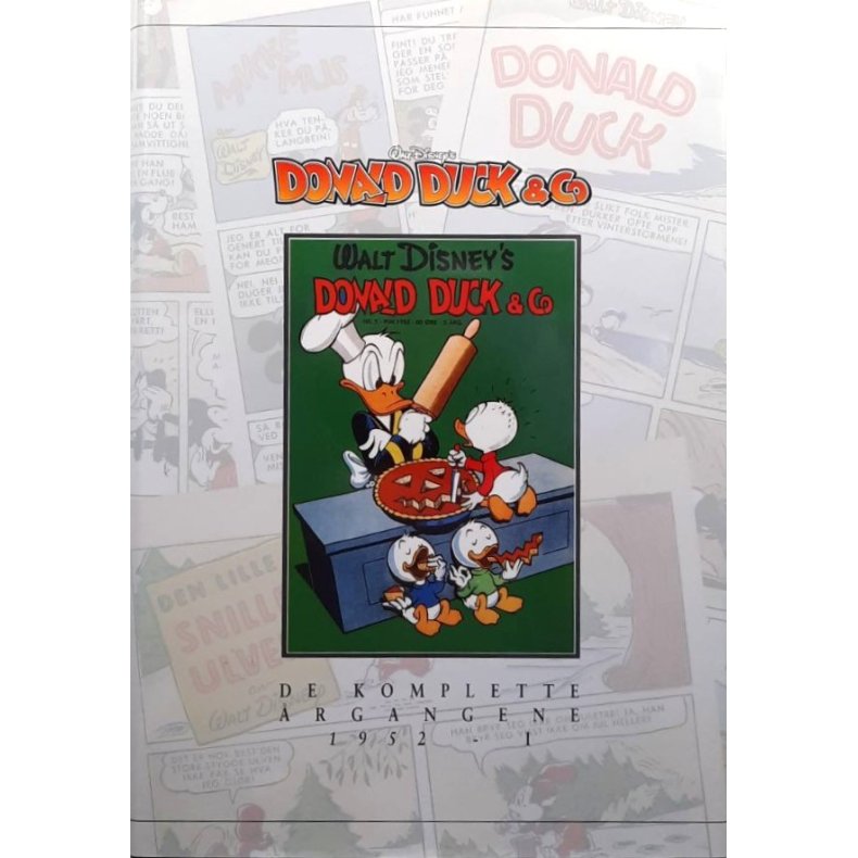 Donald Duck &amp; Co De komplette �rgangene 1952 - Del 1 (Innbundet)