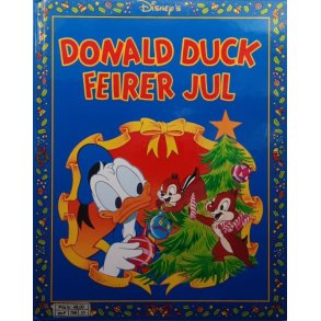 Donald Duck feirer jul � Walt Disney � Bruktbok � Innbundet