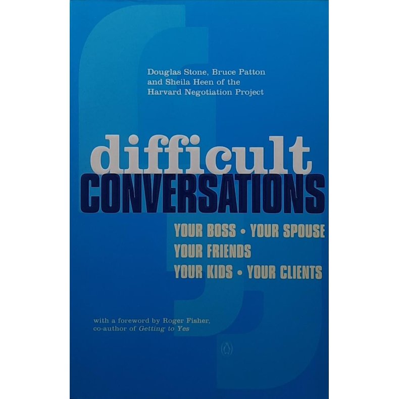 Douglas Stone m. fl. - Difficult Conversations (Heftet)