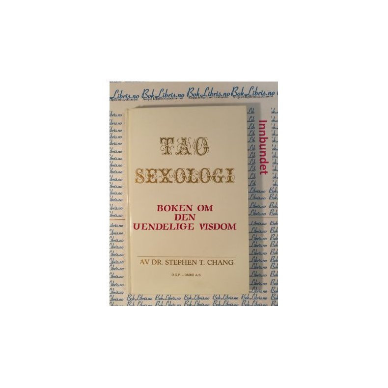 Dr. Stephen T. Chang - Tao sexologi