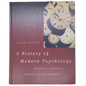 Duane P. Schultz m.fl. - A History of Modern Psychology