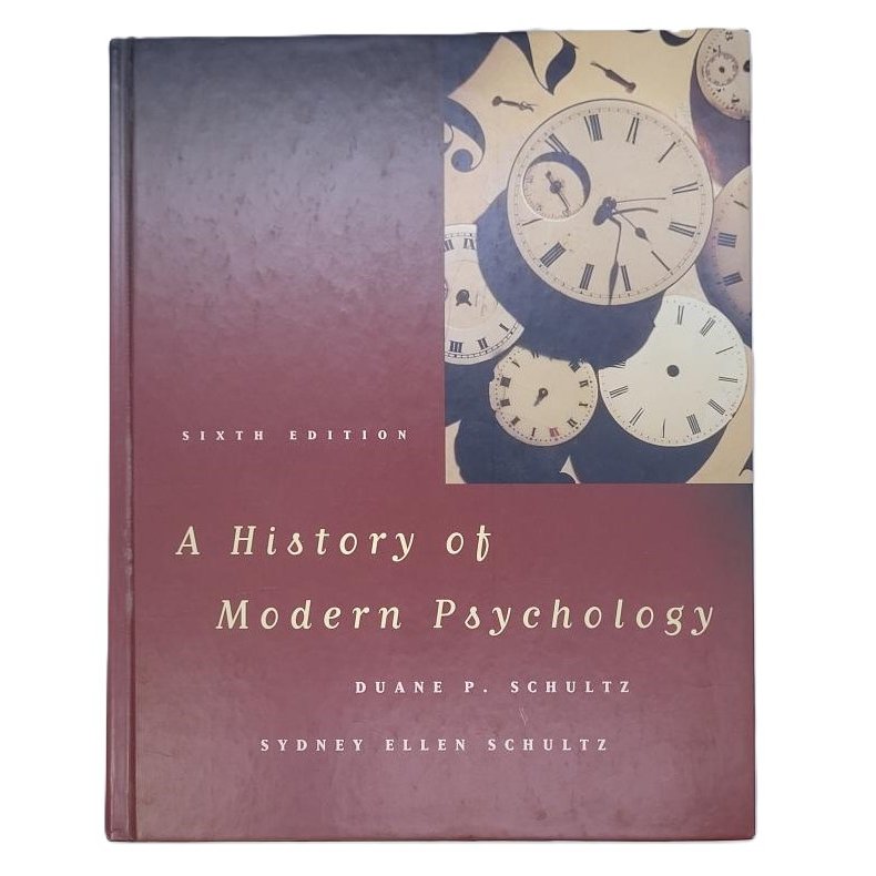 Duane P. Schultz m.fl. - A History of Modern Psychology