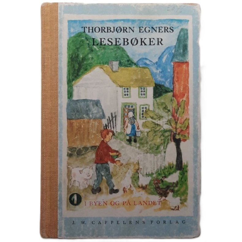 Egners leseb�ker 1, I byen og p� landet - Bruktbok - (I)