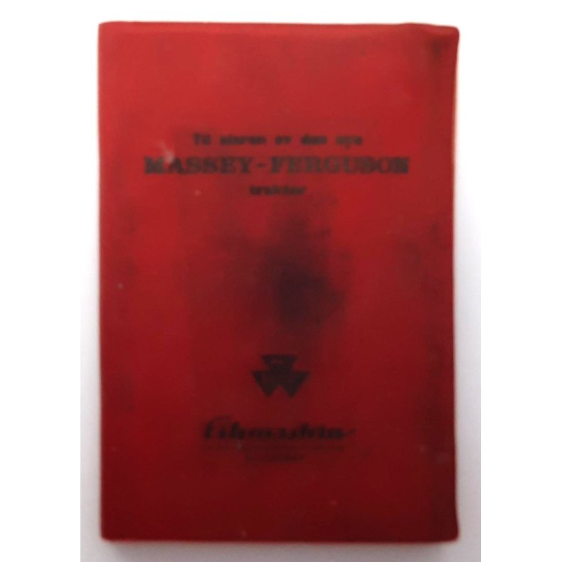 Eikmaskin Programservice for Massey-Fergusson og Massey-Fergusson 135 Multi-power