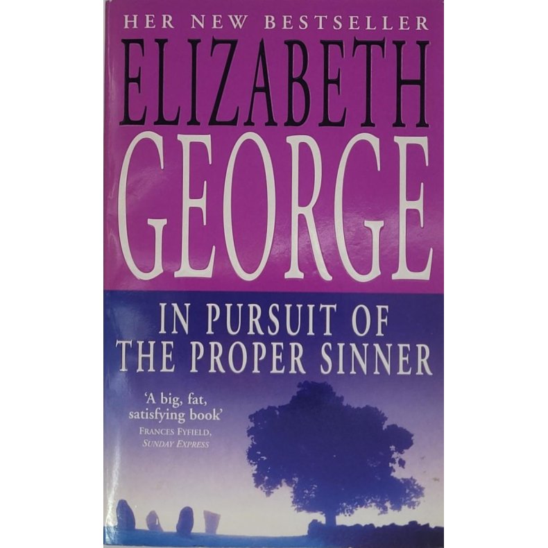 Elizabeth George - In Pursuit Of The Proper Sinner (Heftet)