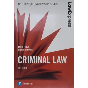 Emily Finch and Stefan Fafinski - Criminal Law