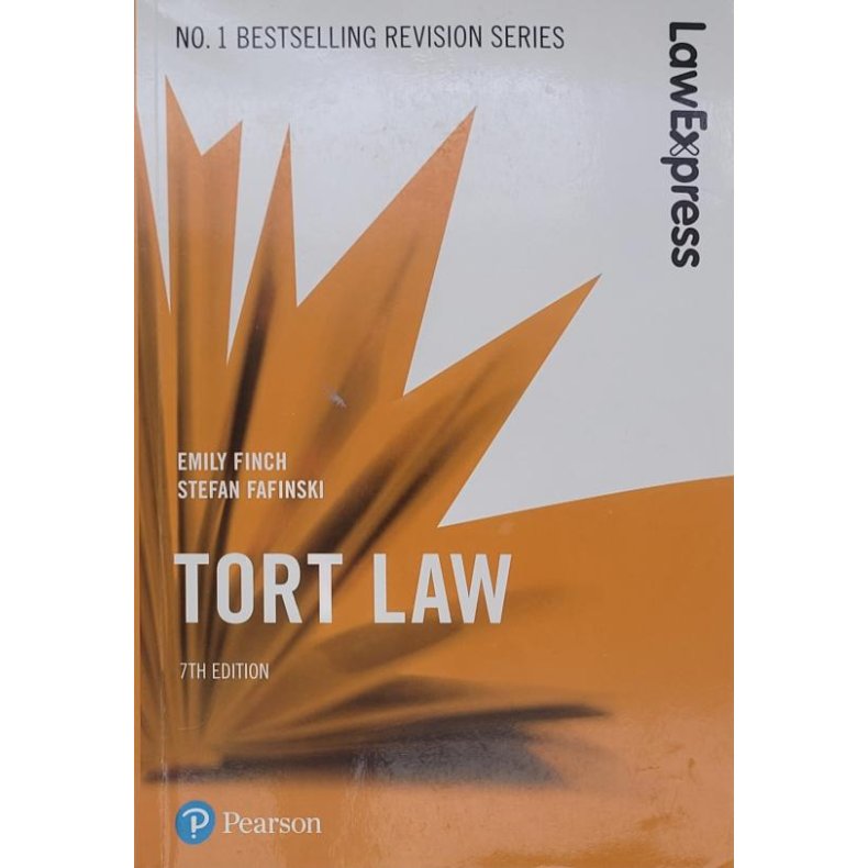 Emily Finch and Stefan Fafinski - Tort Law