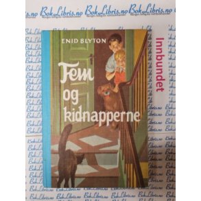Fem og kidnapperne - Enid Blyton - Bruktbok - Innbundet