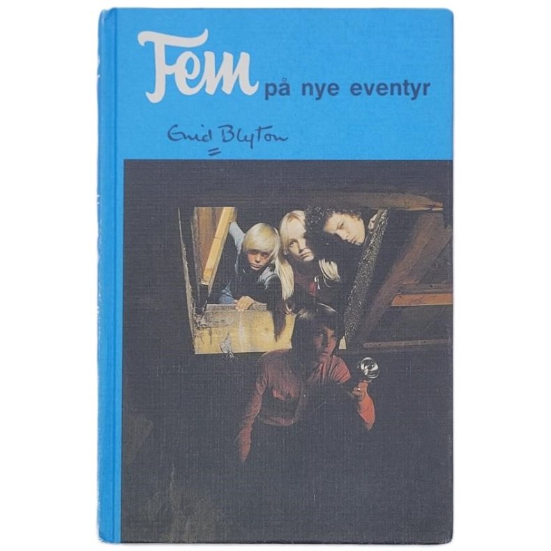 Fem p� nye eventyr (Nr. 2) - Enid Blyton - Bruktbok - Innbundet