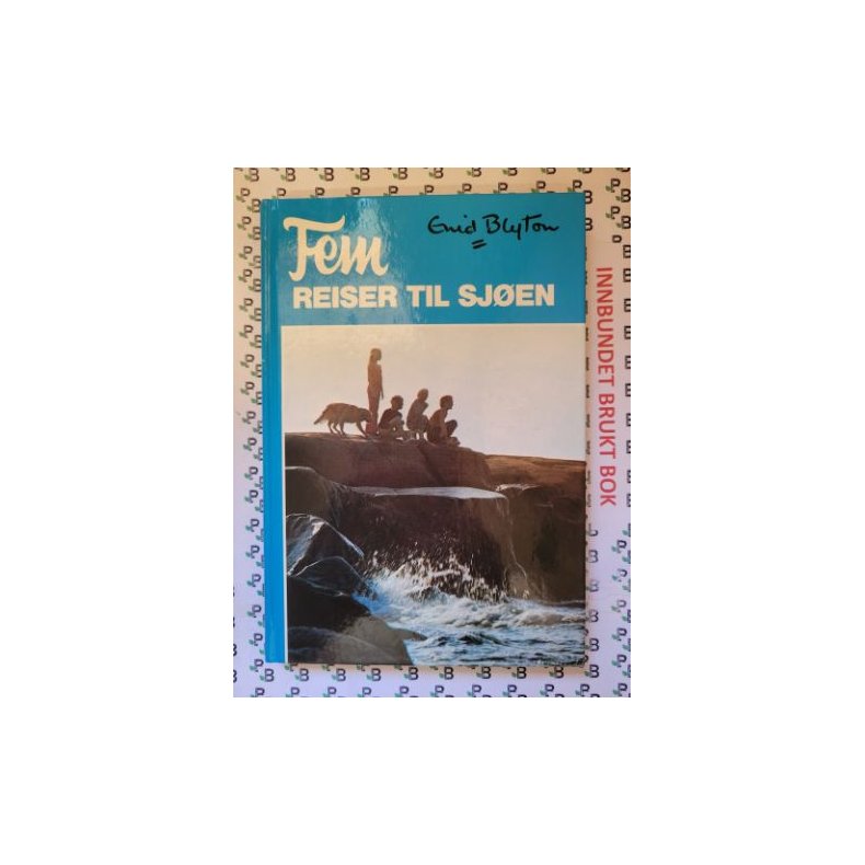 Fem reiser til sj�en Nr. 12 - Enid Blyton - Bruktbok - Innbundet