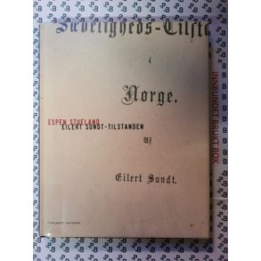 Espen Stueland - Eilert Sundt-tilstanden - sakpoesi