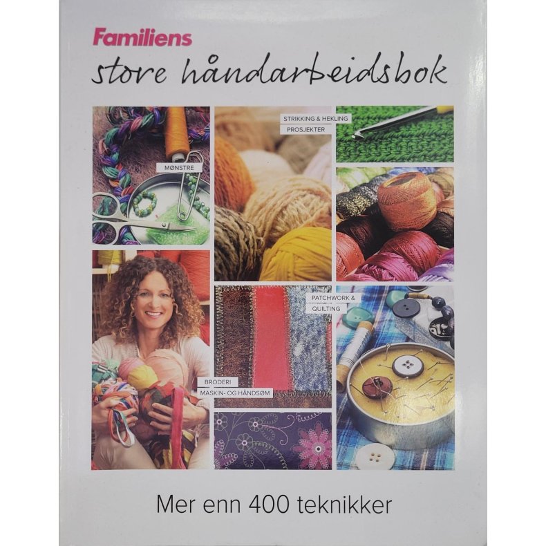 Familiens store hndarbeidsbok (Innb.)