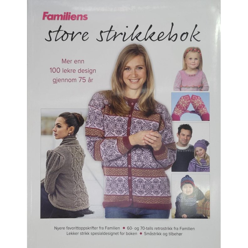 Familiens store strikkebok (Innb.)