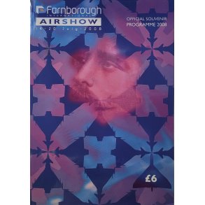 Farnborough international airshow 2008 official souvernir program (Heftet)
