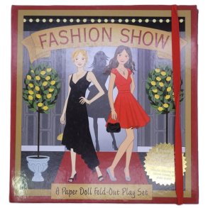 Fashion Show - A paper doll fold-out play set