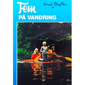 Fem p� vandring Nr. 10 - Enid Blyton - Bruktbok - Innbundet 
