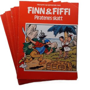 Finn & Fiffi - 30 hefter fra 1980-tallet (Heftet)