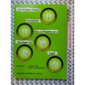 Frank Belz / Lars Strannegrd (Edit.) - International business environmental barometer 1997