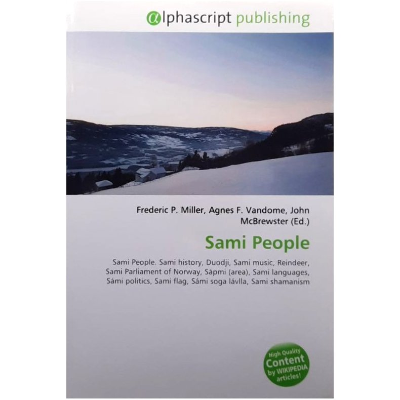 Frederic P. Miller (Red.) m.fl. - Sami People (Heftet)