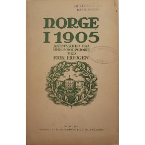 Frik Hougen - Norge i 1905 (Heftet)