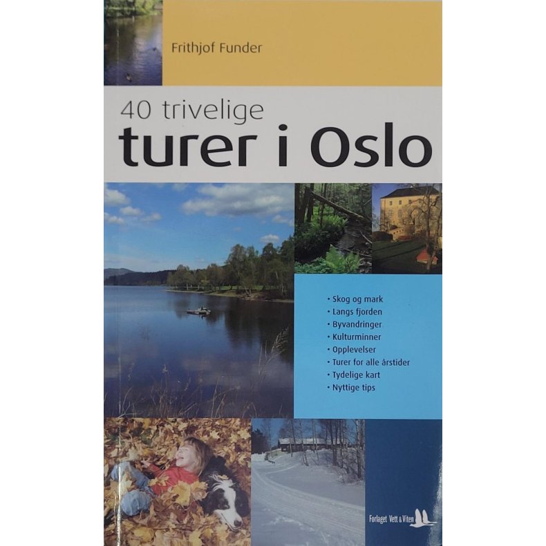 Frithjof Funder - 40 trivelige turer i Oslo