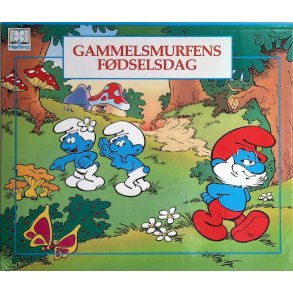 Gammelsmurfens f�dselsdag Pop-opp bok (innbundet)