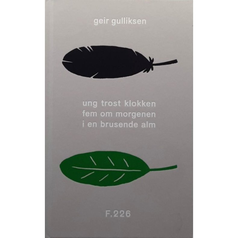 Geir Gulliksen - Ung trost klokken fem om morgenen i en brusende alm (innbundet)