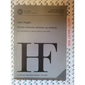 Geirr Wiggen - Norske Selskabs adresser og vertskap