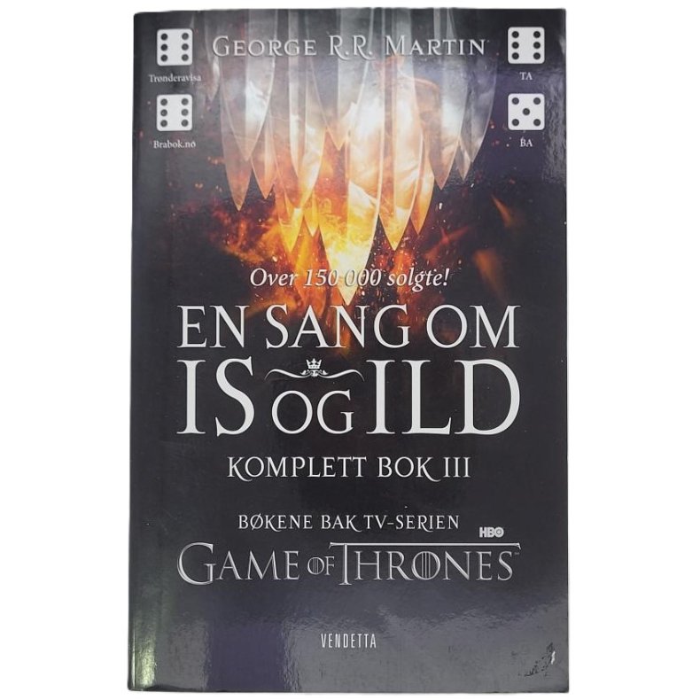 George R. R. Martin - En sang om IS og ILD Komplett bok 3