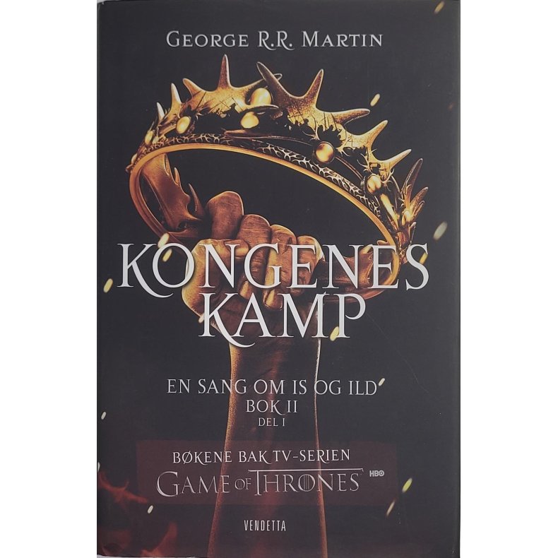 George R. R. Martin - Kongenes kamp En sang om is og ild BOK II DEL I (Innbundet)