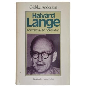 Gidske Anderson - Halvard Lange, portrett av en nordmann (Innb.)