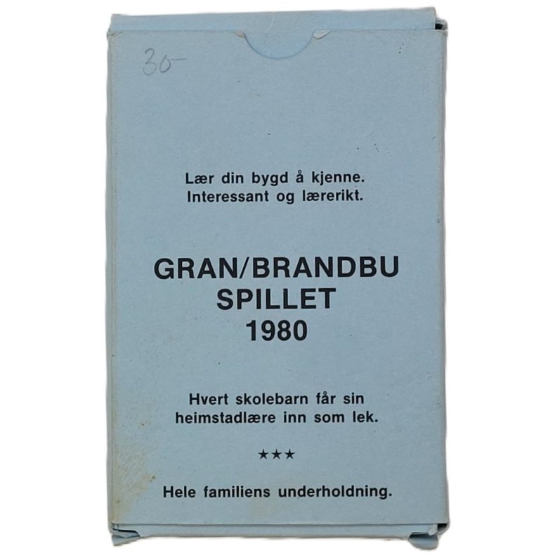 Gran/Brandbu spillet 1980