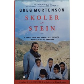 Greg Mortenson - Skoler av stein (Innb.)