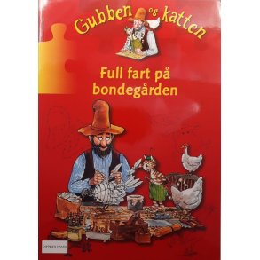 Gubben & Katten, Full fart p� bondeg�rden. (heftet)