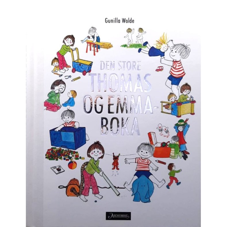 Gunilla Wolde - Den store Thomas og Emma-boka (Innbundet)